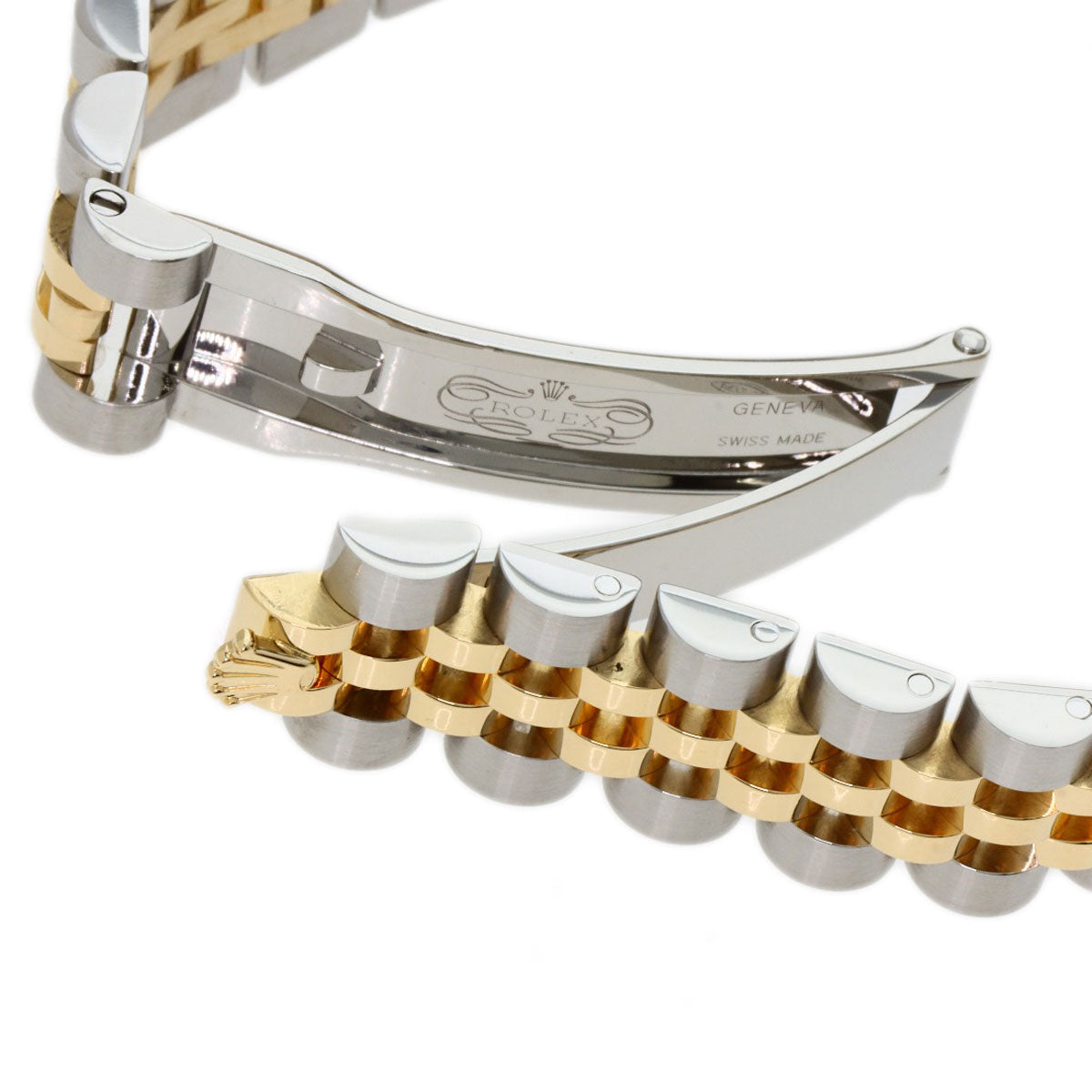 ROLEX ロレックス 179173OPG デイトジャスト 10P ダイヤモンド 腕時計 SS レディース 中古
