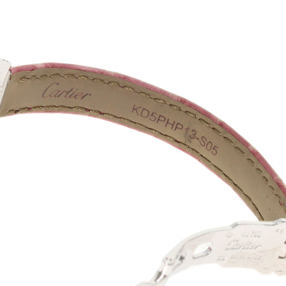 CARTIER カルティエ WB710015 タンクアメリカン ミニ ダイヤモンド 腕時計 K18WG レディース 中古