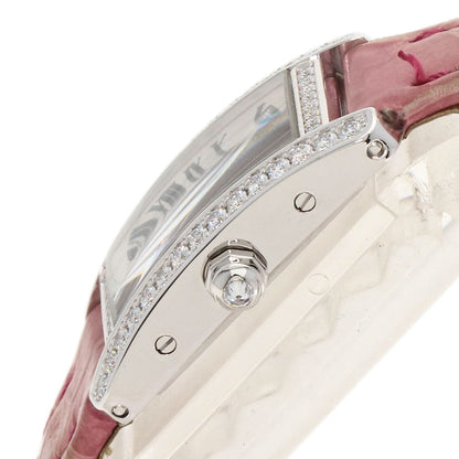 CARTIER カルティエ WB710015 タンクアメリカン ミニ ダイヤモンド 腕時計 K18WG レディース 中古