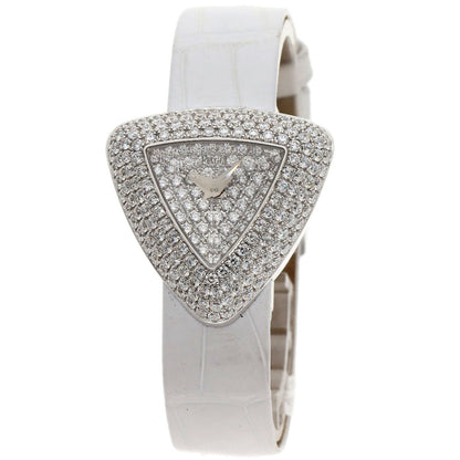 PIAGET ピアジェ P10318 ライムライト トライアングルフル ダイヤモンド 腕時計 K18WG レディース 中古