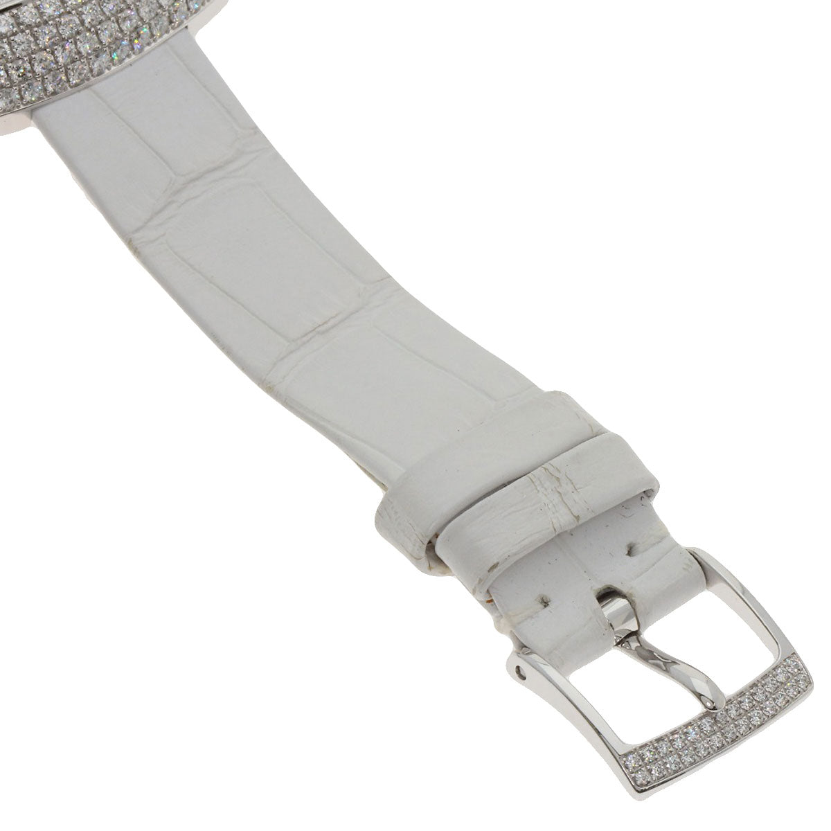 PIAGET ピアジェ P10318 ライムライト トライアングルフル ダイヤモンド 腕時計 K18WG レディース 中古
