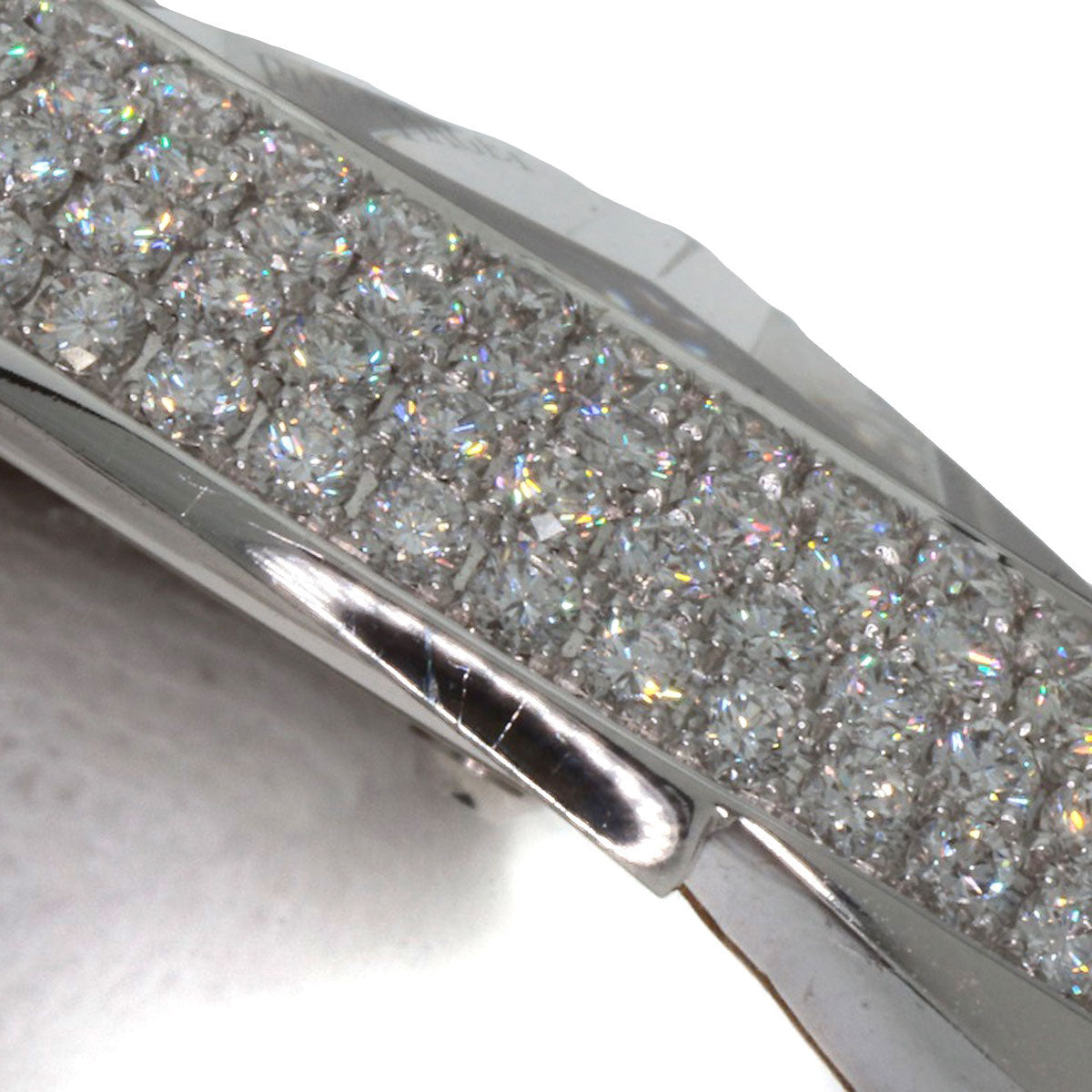 PIAGET ピアジェ P10318 ライムライト トライアングルフル ダイヤモンド 腕時計 K18WG レディース 中古
