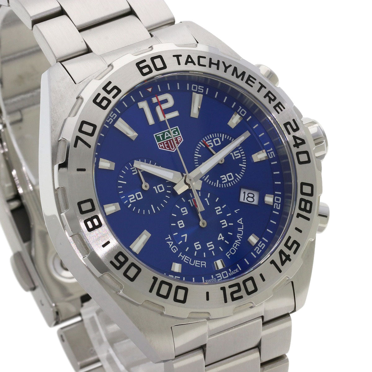 TAG HEUER タグホイヤー CAZ101K フォーミュラ1 クロノグラフ 腕時計 SS メンズ 中古