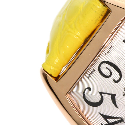 FRANCK MULLER フランクミュラー 1752QZ トノウカーベックス 腕時計 K18PG レディース 中古