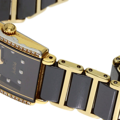 RADO ラドー 153.0339.3 ダイヤスター ジュビリー ダイヤモンド 腕時計 セラミック レディース 中古