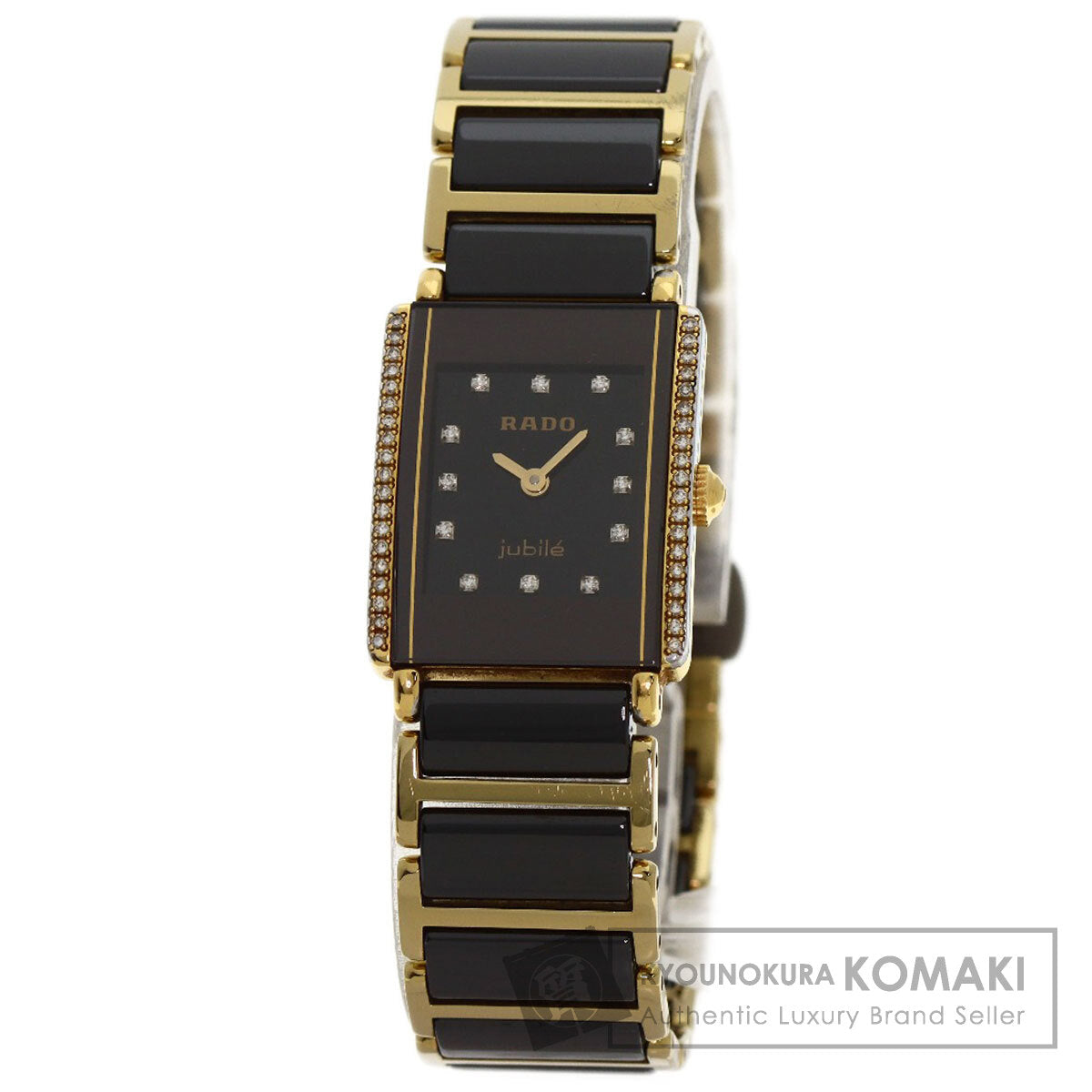 RADO ラドー 153.0339.3 ダイヤスター ジュビリー ダイヤモンド 腕時計 セラミック レディース 中古
