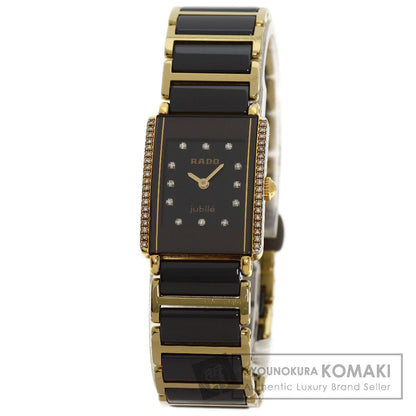 RADO ラドー 153.0339.3 ダイヤスター ジュビリー ダイヤモンド 腕時計 セラミック レディース 中古
