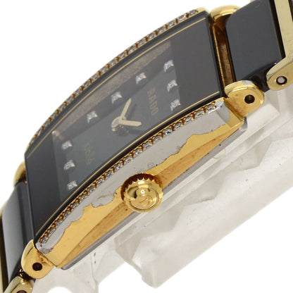 RADO ラドー 153.0339.3 ダイヤスター ジュビリー ダイヤモンド 腕時計 セラミック レディース 中古