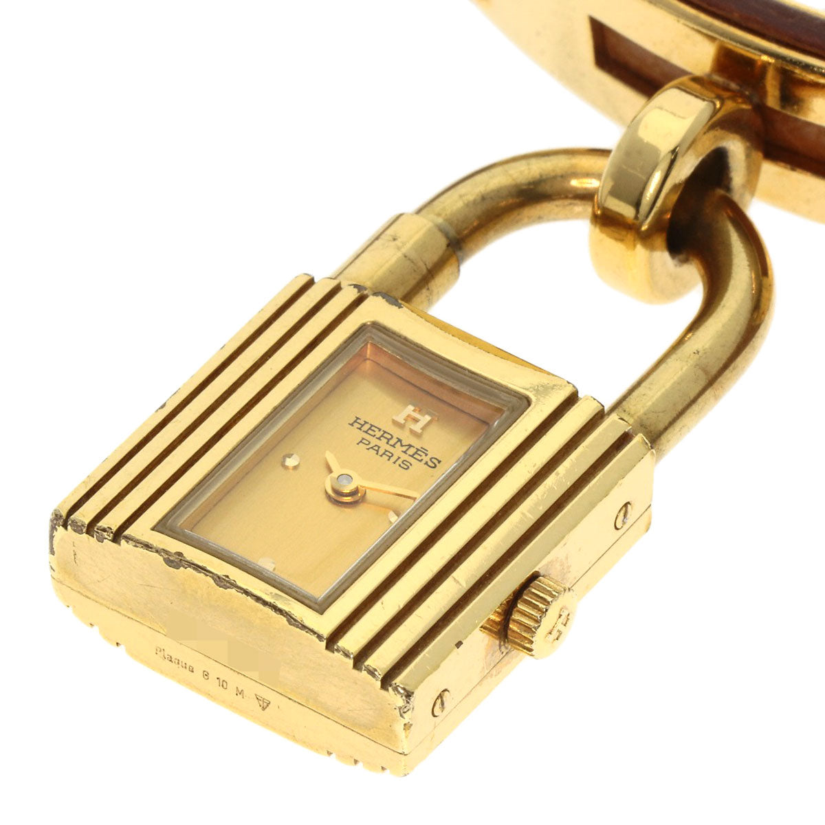 HERMES エルメス ケリーウォッチ 腕時計 GP レディース 中古