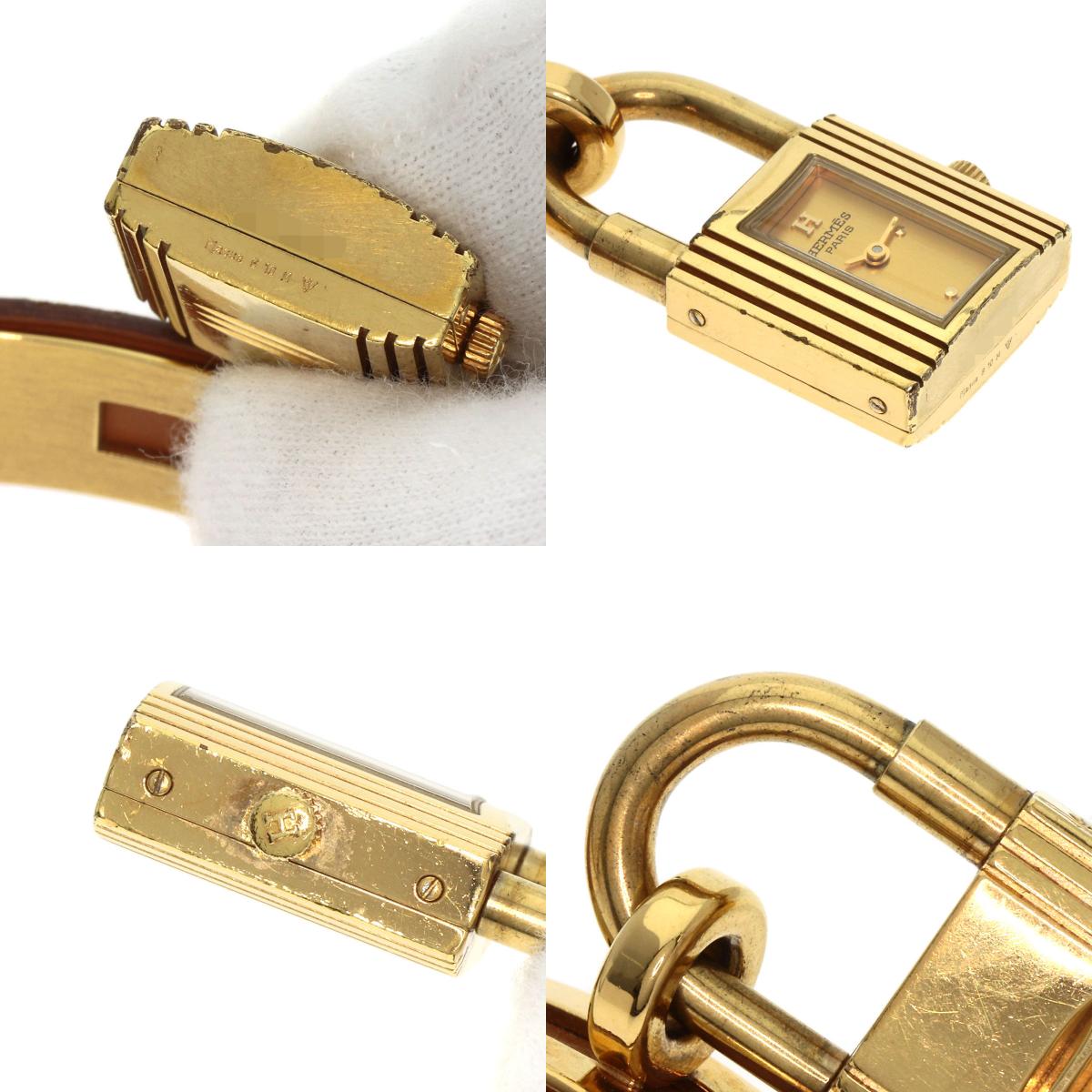 HERMES エルメス ケリーウォッチ 腕時計 GP レディース 中古