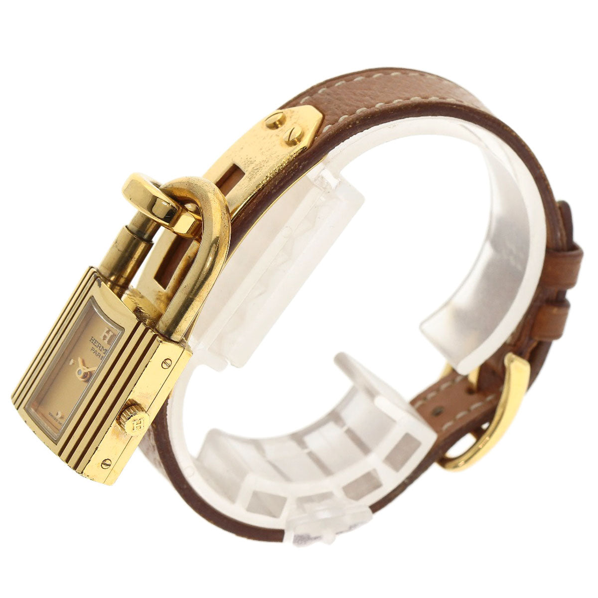 HERMES エルメス ケリーウォッチ 腕時計 GP レディース 中古