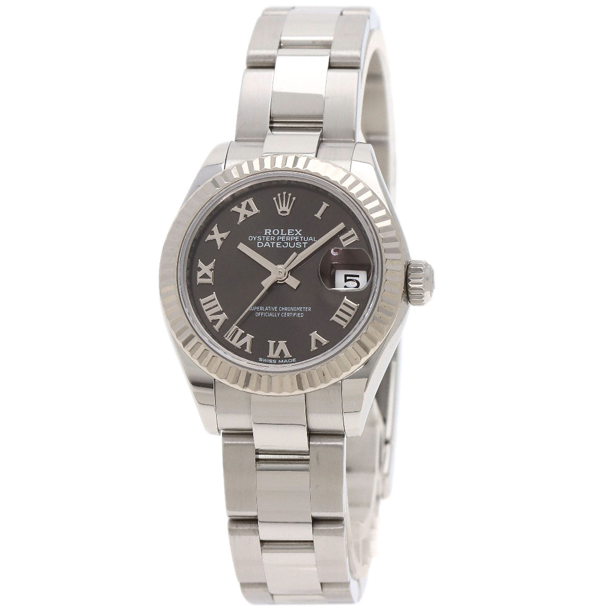 ROLEX ロレックス 279174 デイトジャスト28 腕時計 SS レディース 中古