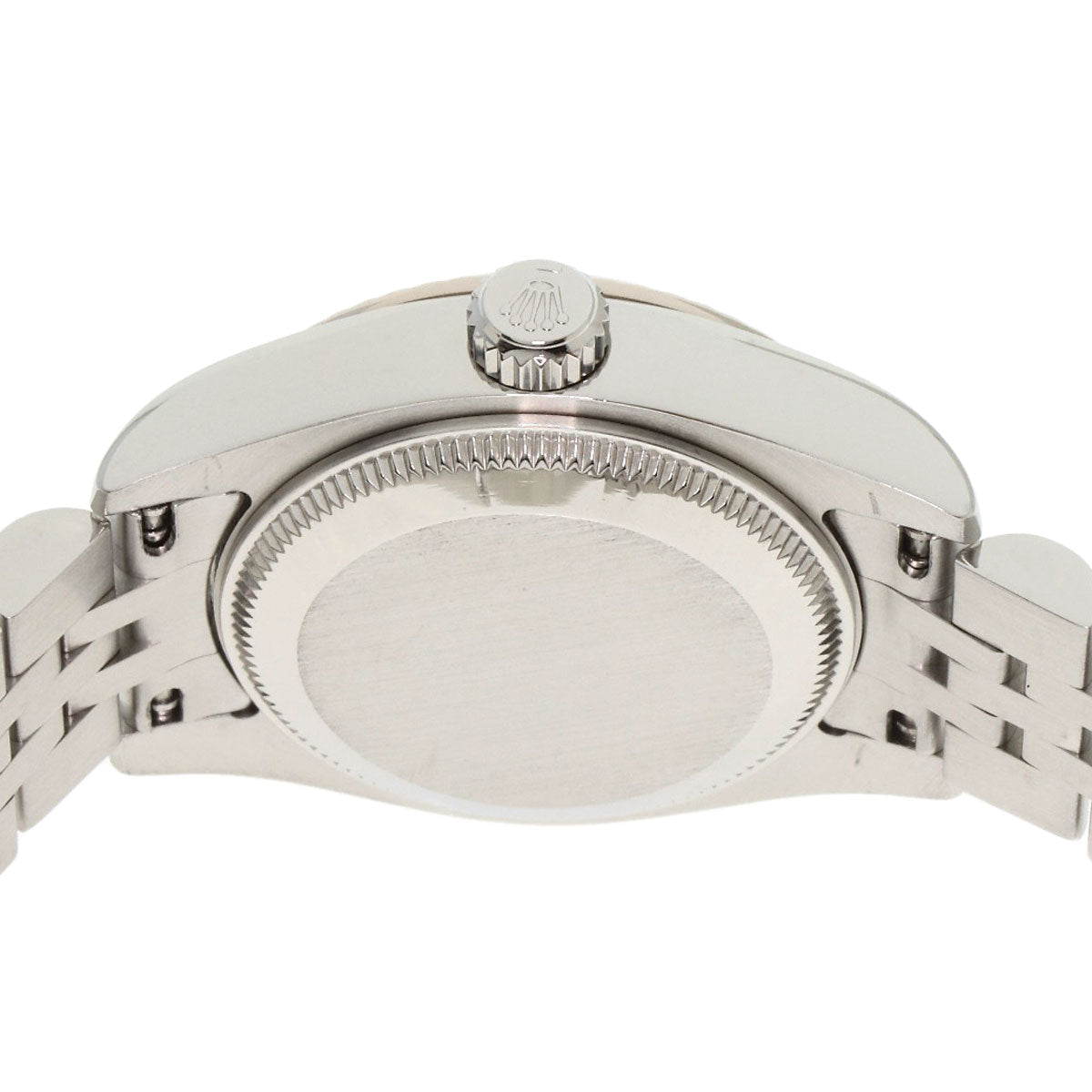 ROLEX ロレックス 179174NG デイトジャスト 10P ダイヤモンド 腕時計 SS レディース 中古