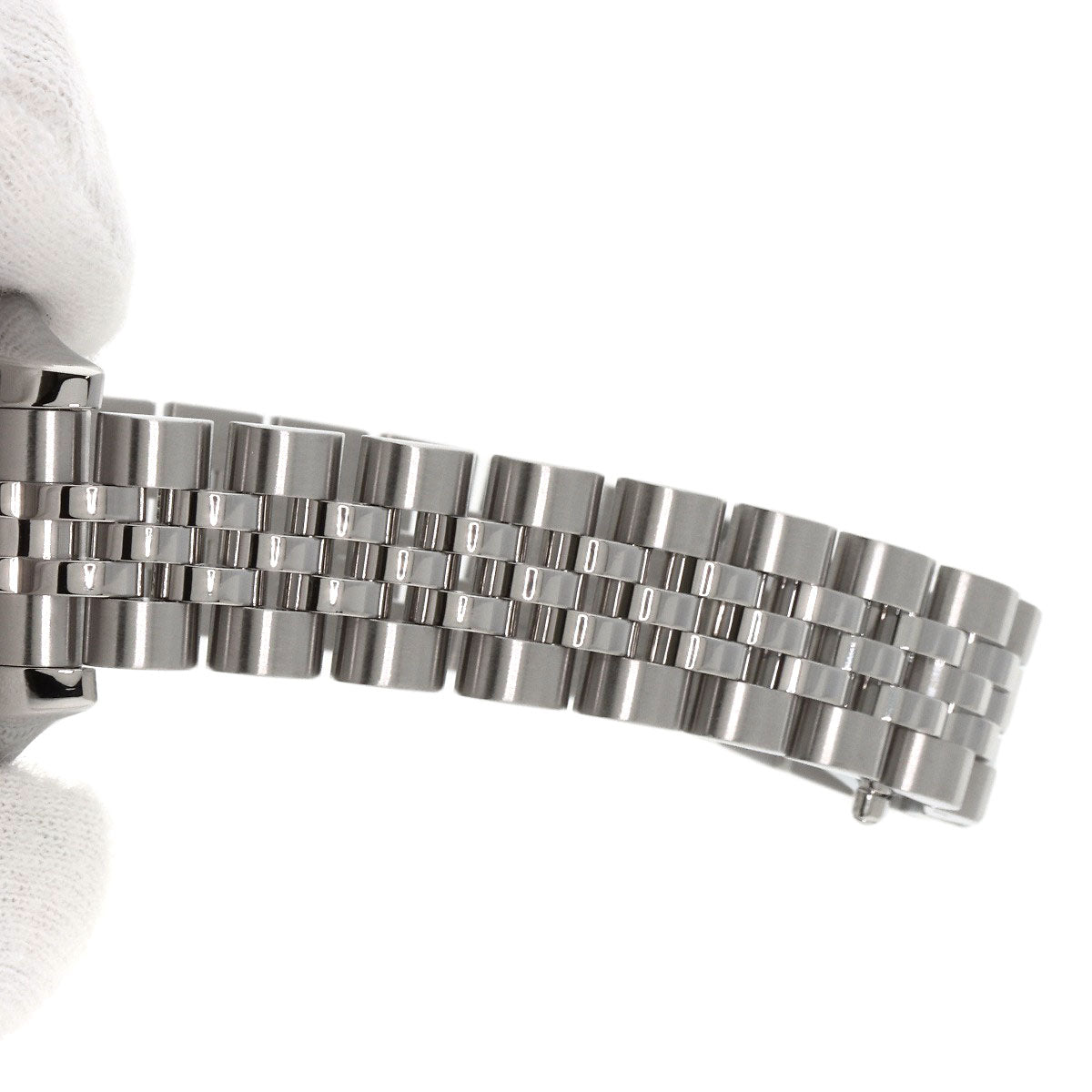 ROLEX ロレックス 179174NG デイトジャスト 10P ダイヤモンド 腕時計 SS レディース 中古