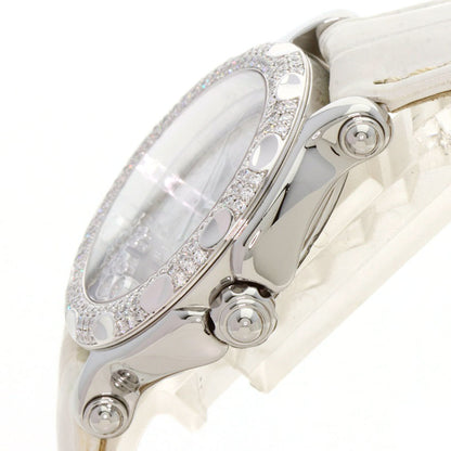 Chopard ショパール 27/8943 ハッピースノーフレーク ダイヤモンド 30mm 腕時計 SS レディース 中古
