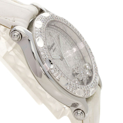 Chopard ショパール 27/8943 ハッピースノーフレーク ダイヤモンド 30mm 腕時計 SS レディース 中古