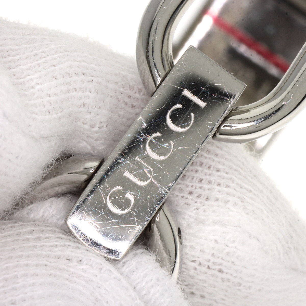 GUCCI グッチ 1500L スクエアフェイス 腕時計 SS レディース 中古