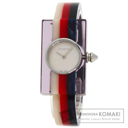 GUCCI グッチ YA143523 ヴィンテージ ウェブ 腕時計 SS レディース 中古