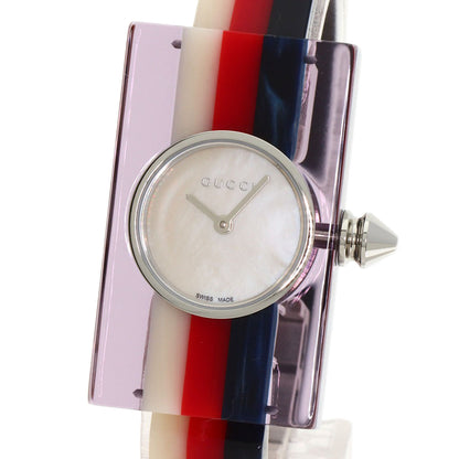 GUCCI グッチ YA143523 ヴィンテージ ウェブ 腕時計 SS レディース 中古