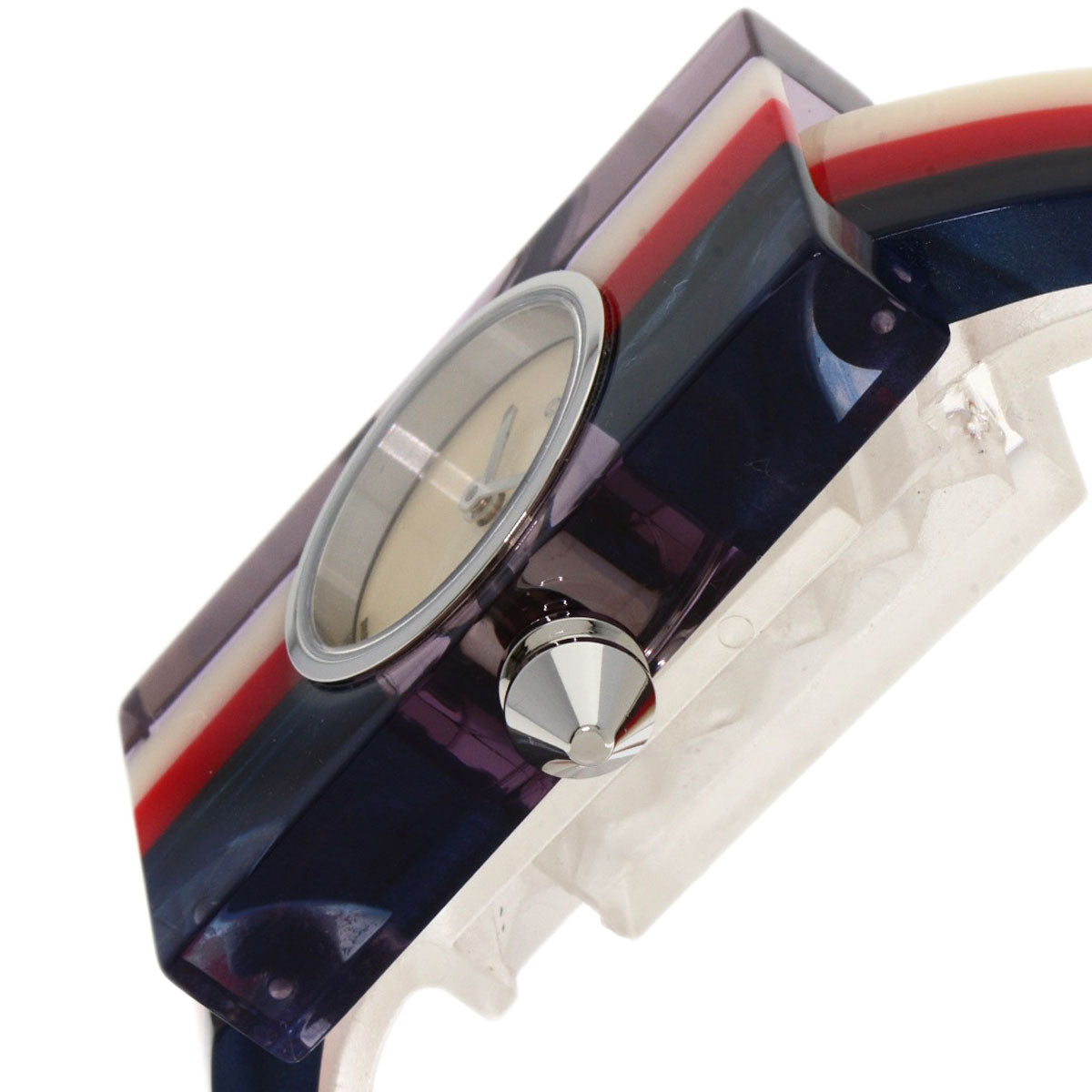 GUCCI グッチ YA143523 ヴィンテージ ウェブ 腕時計 SS レディース 中古