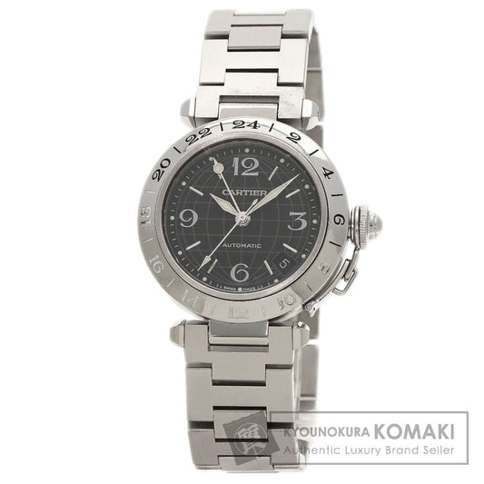 CARTIER カルティエ W31079M7 カルティエ パシャC メリディアン 腕時計 SS メンズ 中古