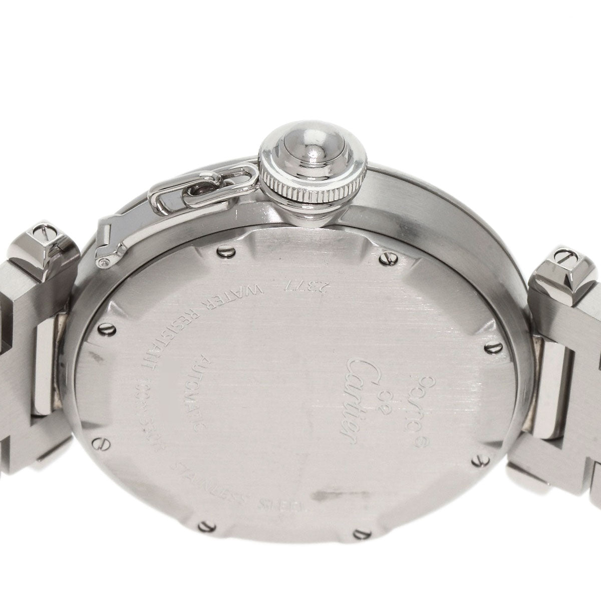 CARTIER カルティエ W31079M7 カルティエ パシャC メリディアン 腕時計 SS メンズ 中古