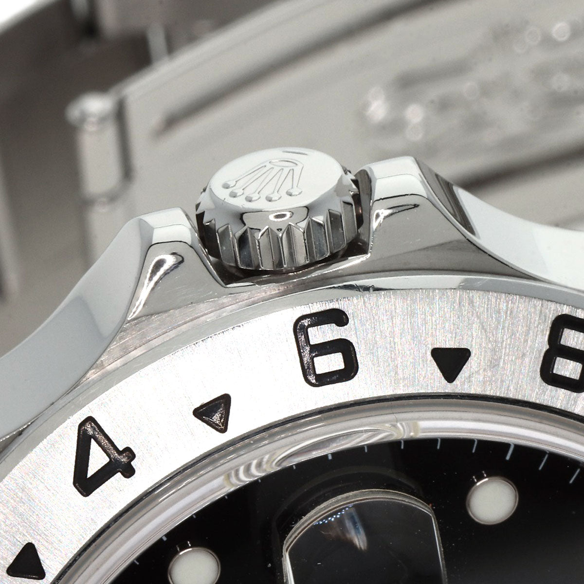 ROLEX ロレックス 16570T エクスプローラー2 ルーレット 腕時計 SS メンズ 中古