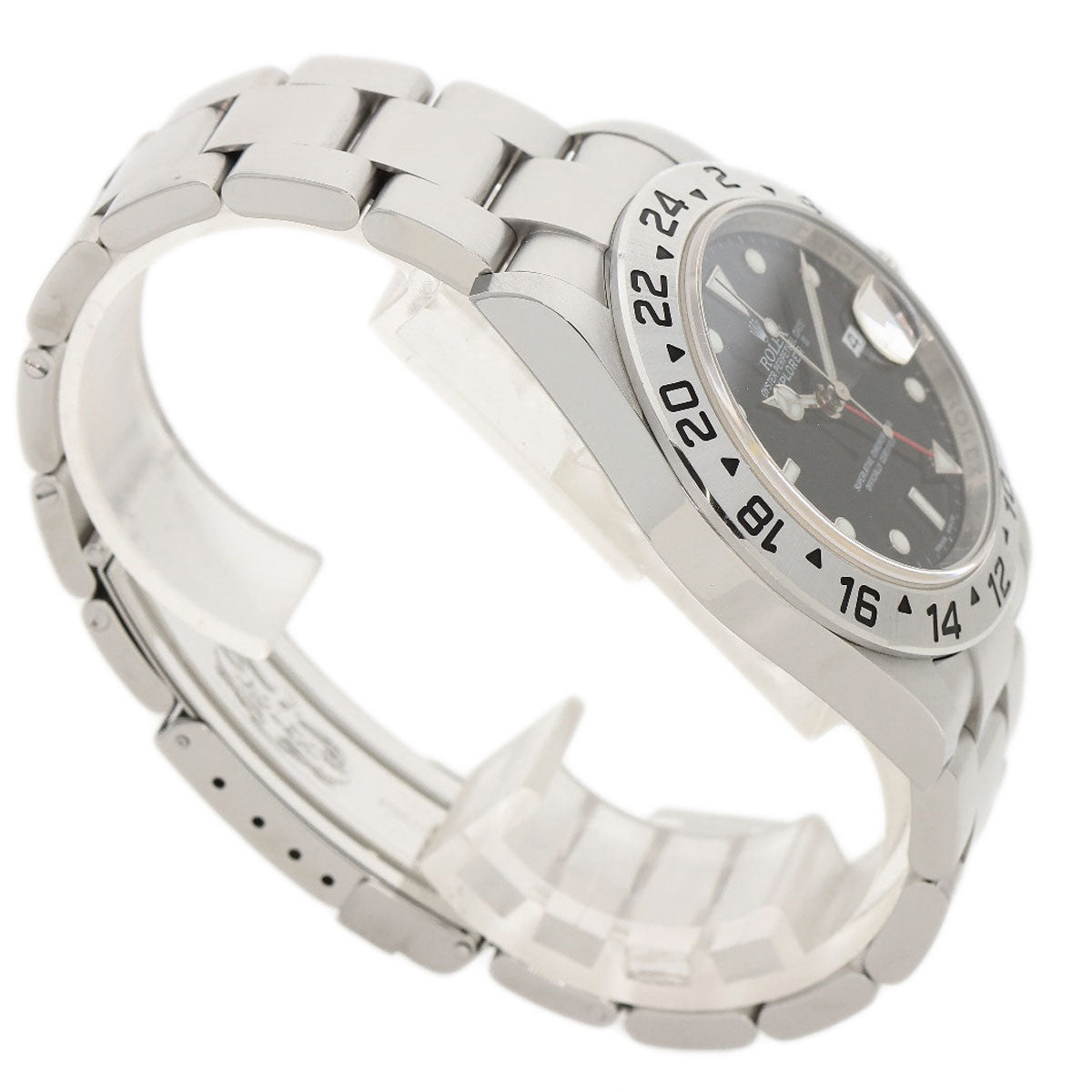 ROLEX ロレックス 16570T エクスプローラー2 ルーレット 腕時計 SS メンズ 中古