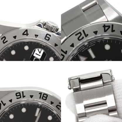 ROLEX ロレックス 16570T エクスプローラー2 ルーレット 腕時計 SS メンズ 中古