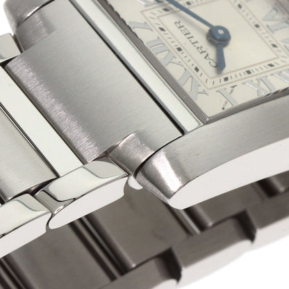 CARTIER カルティエ WSTA0065 タンクフランセーズ SM 腕時計 SS レディース 中古