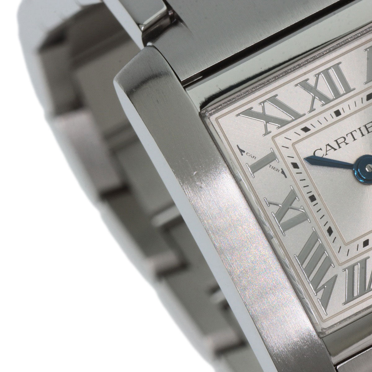 CARTIER カルティエ WSTA0065 タンクフランセーズ SM 腕時計 SS レディース 中古