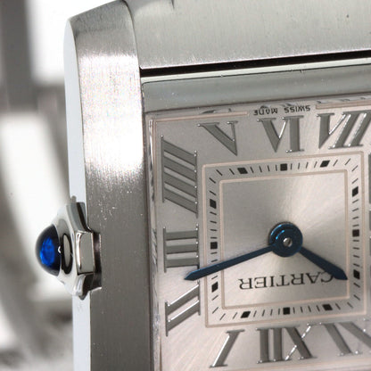 CARTIER カルティエ WSTA0065 タンクフランセーズ SM 腕時計 SS レディース 中古