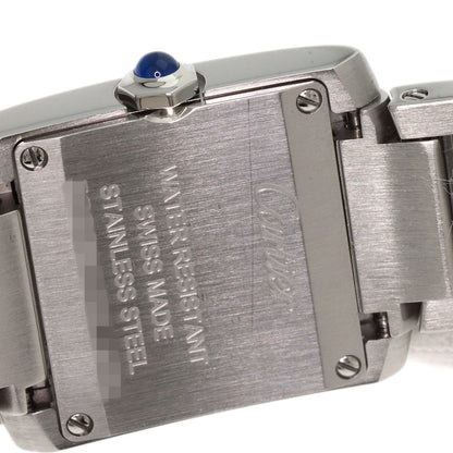 CARTIER カルティエ WSTA0065 タンクフランセーズ SM 腕時計 SS レディース 中古