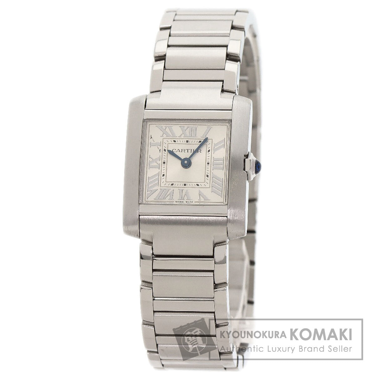 CARTIER カルティエ WSTA0065 タンクフランセーズ SM 腕時計 SS レディース 中古