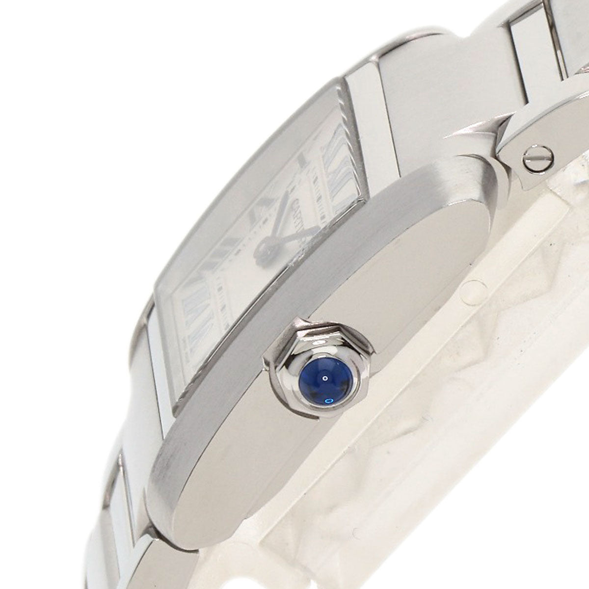 CARTIER カルティエ WSTA0065 タンクフランセーズ SM 腕時計 SS レディース 中古