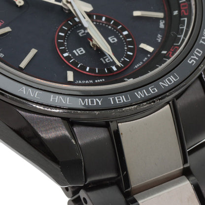 SEIKO セイコー SAGA267 8B63-0AS0 ブライツ フライト エキスパート 腕時計 チタンセラミック メンズ 中古