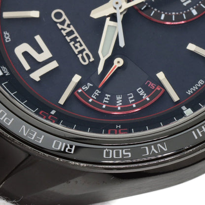 SEIKO セイコー SAGA267 8B63-0AS0 ブライツ フライト エキスパート 腕時計 チタンセラミック メンズ 中古