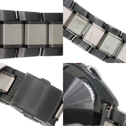 SEIKO セイコー SAGA267 8B63-0AS0 ブライツ フライト エキスパート 腕時計 チタンセラミック メンズ 中古
