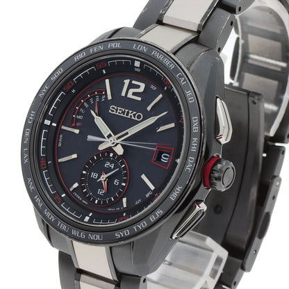 SEIKO セイコー SAGA267 8B63-0AS0 ブライツ フライト エキスパート 腕時計 チタンセラミック メンズ 中古