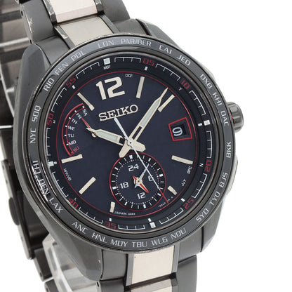 SEIKO セイコー SAGA267 8B63-0AS0 ブライツ フライト エキスパート 腕時計 チタンセラミック メンズ 中古