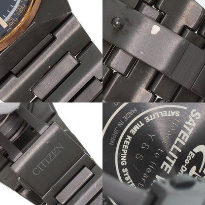 CITIZEN シチズン F100-T021425 CC2004-59E エコドライブ サテライトウェーブ 腕時計 チタン メンズ 中古