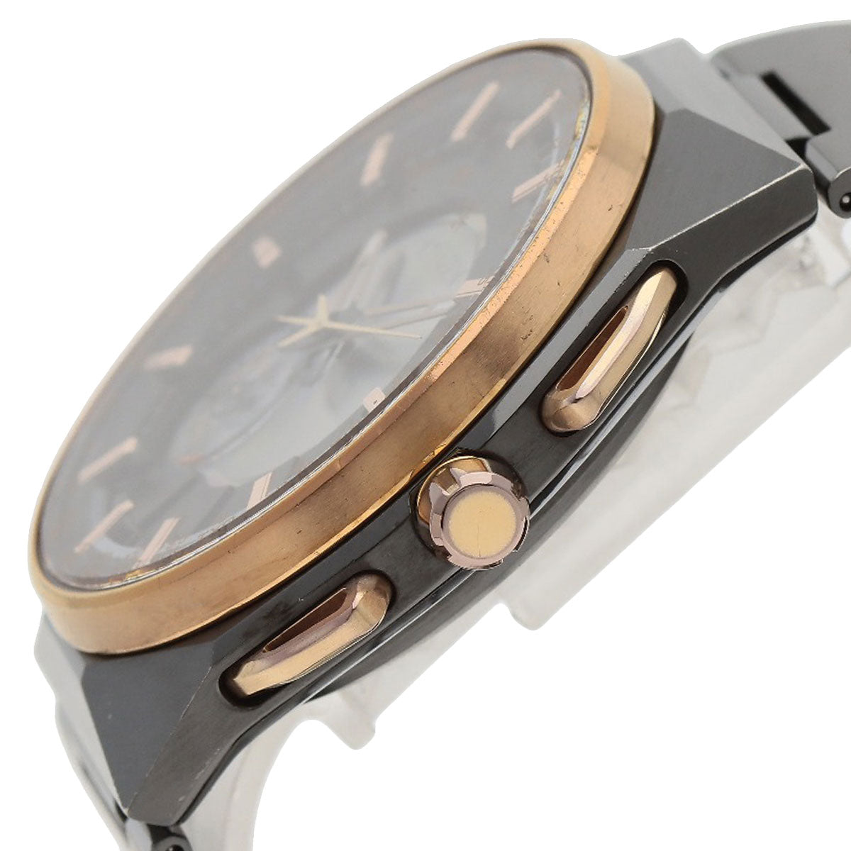 CITIZEN シチズン F100-T021425 CC2004-59E エコドライブ サテライトウェーブ 腕時計 チタン メンズ 中古