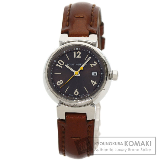 LOUIS VUITTON ルイヴィトン Q1211 タンブール 腕時計 SS レディース 中古