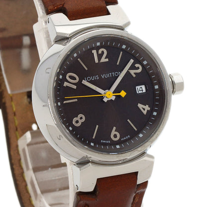 LOUIS VUITTON ルイヴィトン Q1211 タンブール 腕時計 SS レディース 中古
