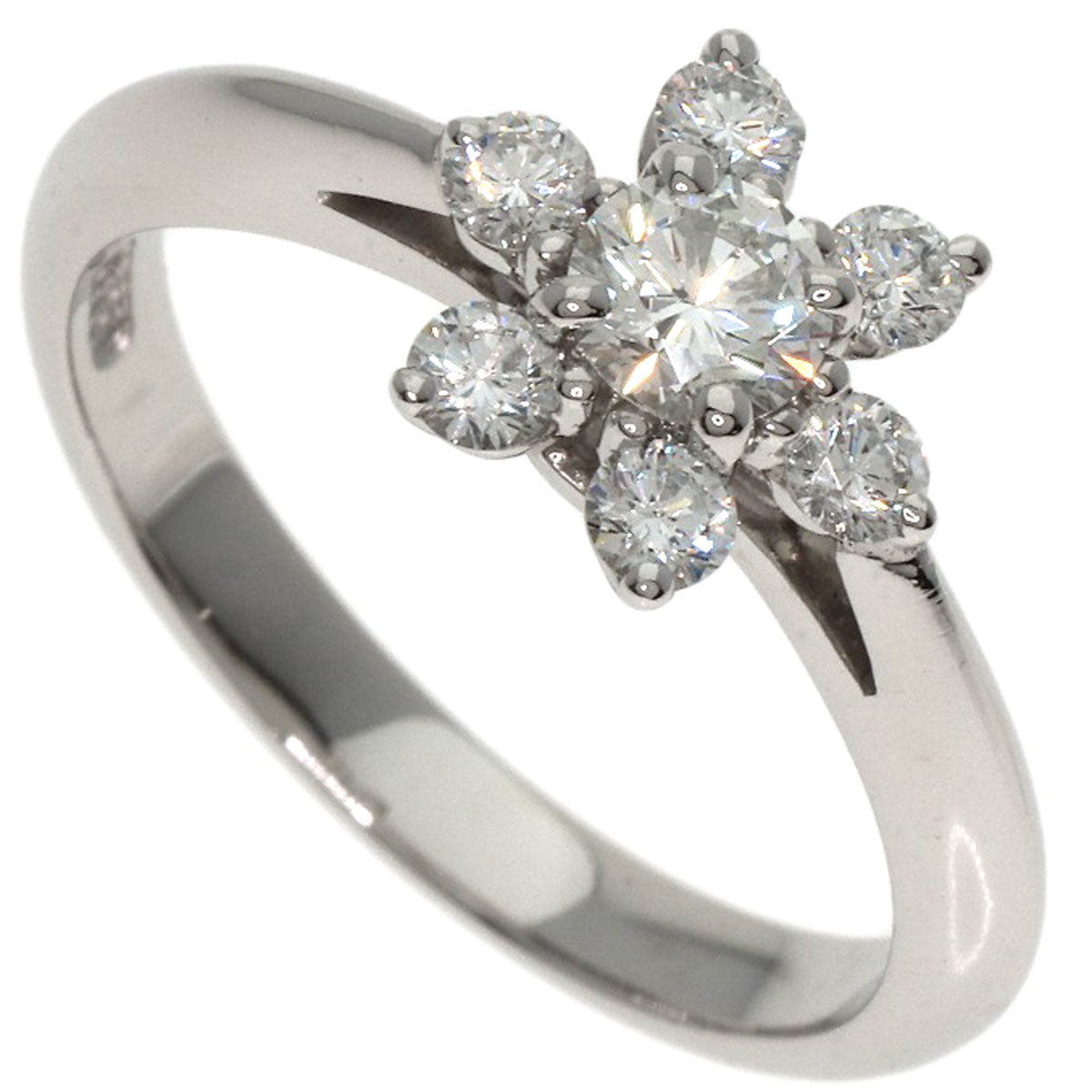 TIFFANY&Co. ティファニー バターカップ ダイヤモンド リング・指輪 PT950 レディース 中古
