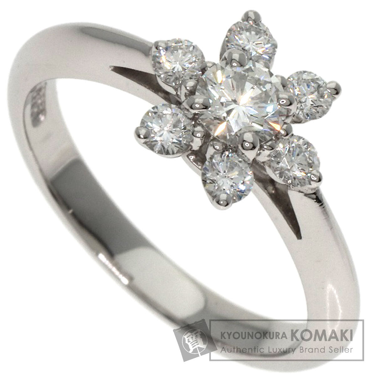 TIFFANY&Co. ティファニー バターカップ ダイヤモンド リング・指輪 PT950 レディース 中古