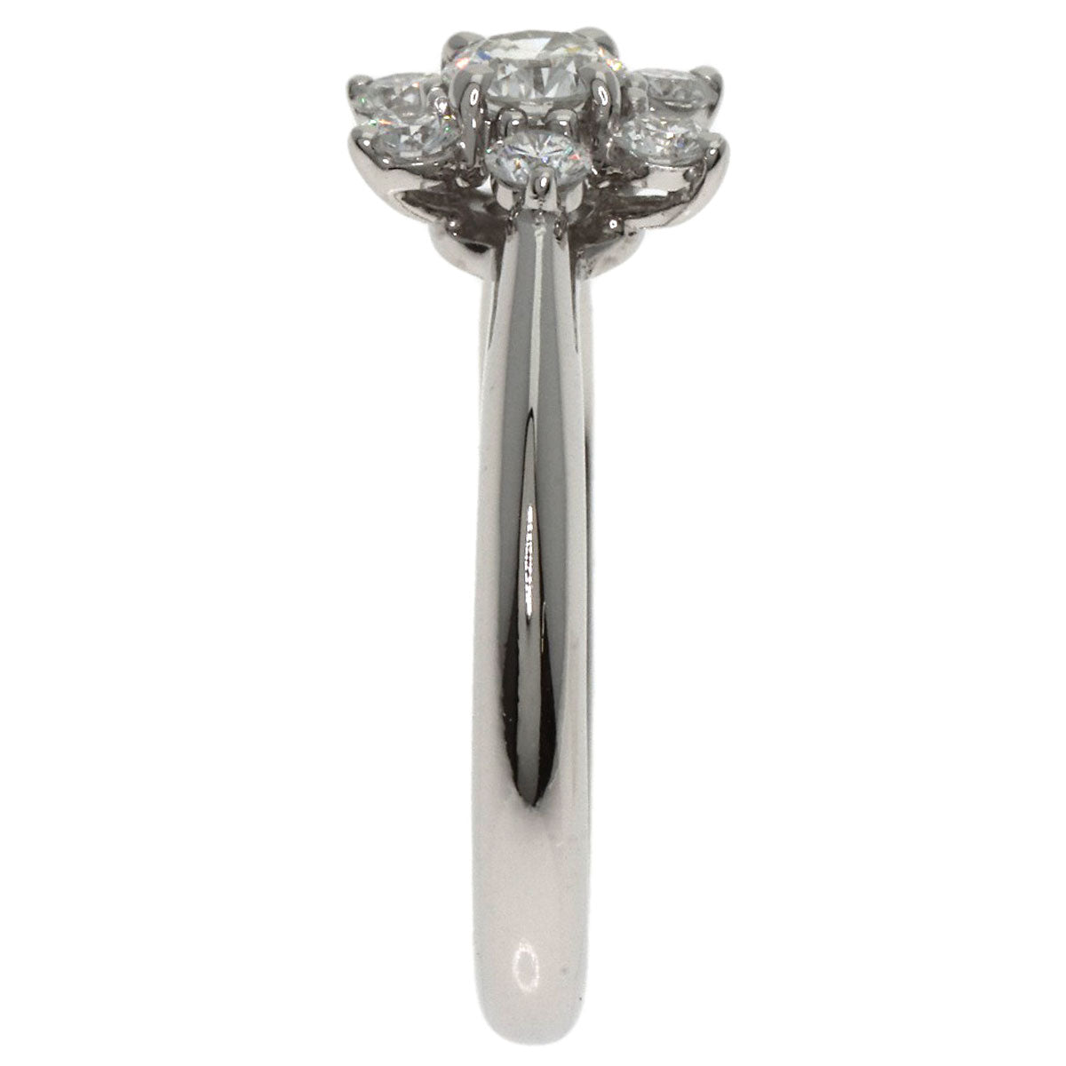 TIFFANY&Co. ティファニー バターカップ ダイヤモンド リング・指輪 PT950 レディース 中古
