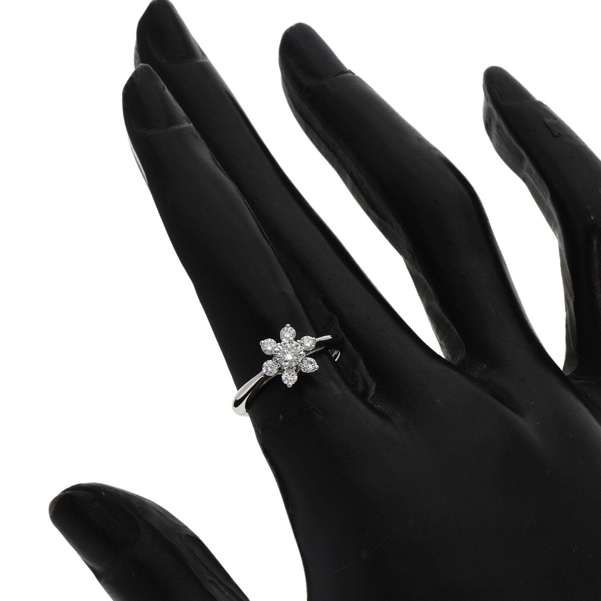 TIFFANY&Co. ティファニー バターカップ ダイヤモンド リング・指輪 PT950 レディース 中古