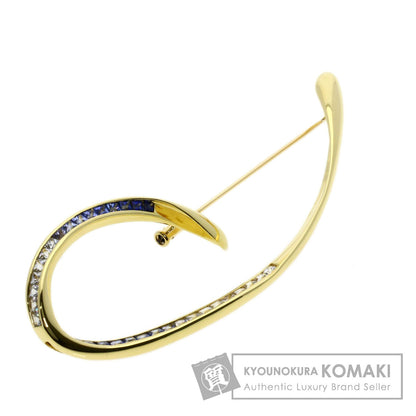 ジュネ サファイア ブローチ 中古 商品画像1