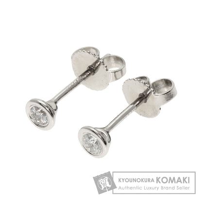 TIFFANY&Co. ティファニー バイザヤード ダイヤモンド ピアス PT950 レディース 中古